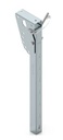 DPL2 - ADAICO 1702068 SOPORTE VERTICAL ANTIEMPOTRAMIENTO (SALVA CICLISTAS) ACERO CINCADO C/PASADOR 700 mm