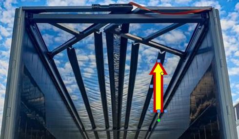  TMA MALLA ALA MARIPOSA DERECHA ORDEN MARCHA (DICKSON WINTX 460 g/m2 COLOR RAL 9037) 