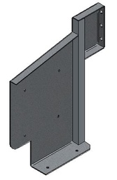 [009-006-063] SOPORTE DRCHA CAJÓN HERRAMIENTAS CÓNICO PARA SALVACICLISTAS (copia)