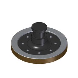 [029-001-005] JOST 04.KZ1010 KING PIN 2" + PLATO PLACA 10 mm H50-X